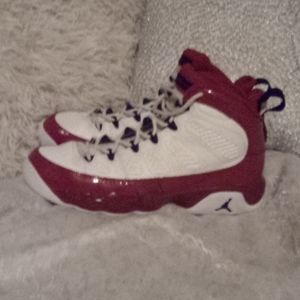 Jordan retro 9 gym red